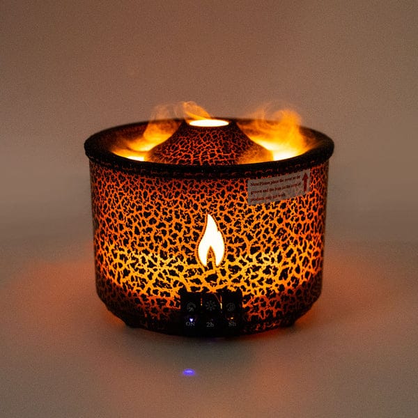 Flame Air Diffuser Volcano Humidifier For Room