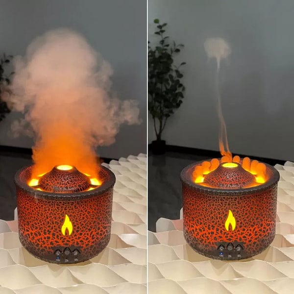 Flame Air Diffuser Volcano Humidifier For Room